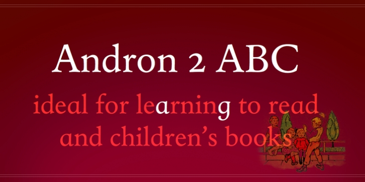 Andron 2 ABC font preview