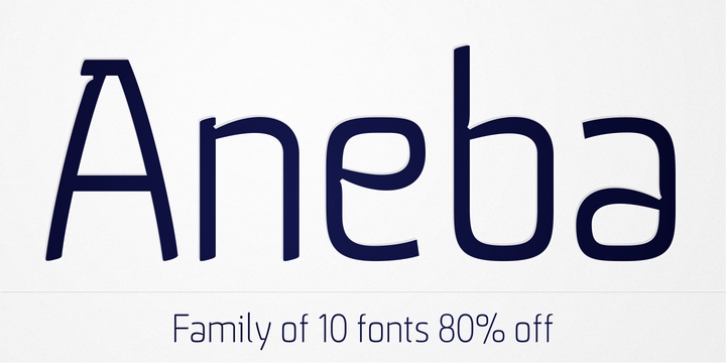 Aneba font preview