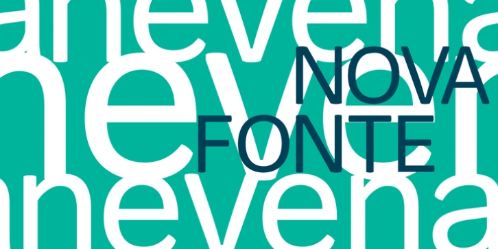 Anevena font preview