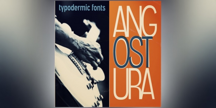 Angostura font preview