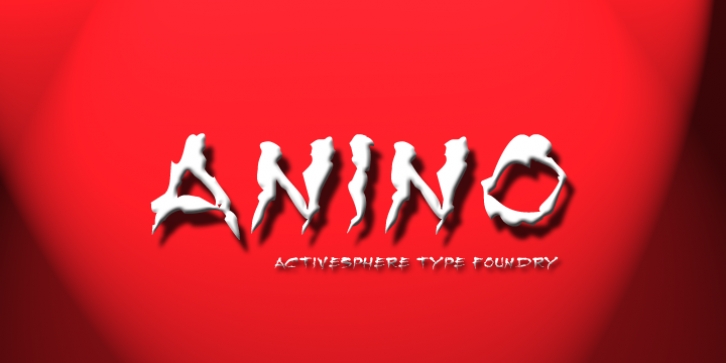Anino font preview