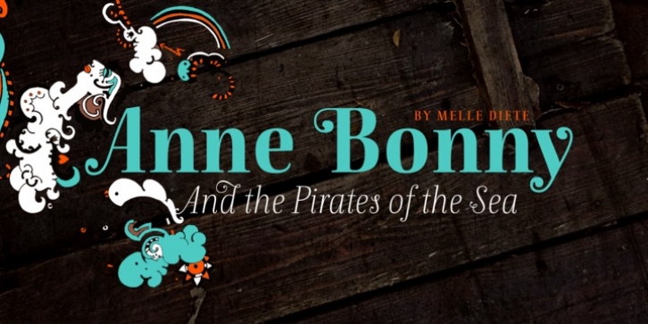 Anne Bonny font preview