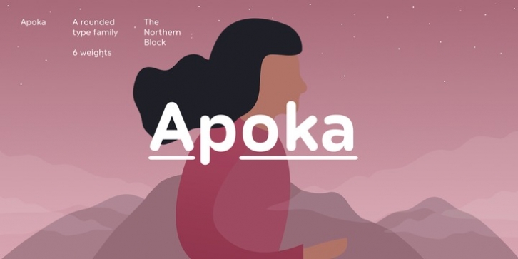 Apoka font preview