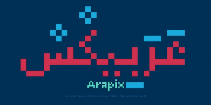 Arapix font preview