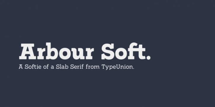 Arbour Soft font preview