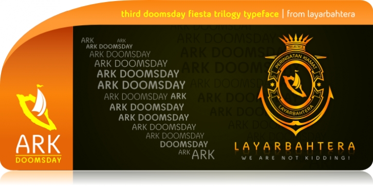 Ark Doomsday font preview