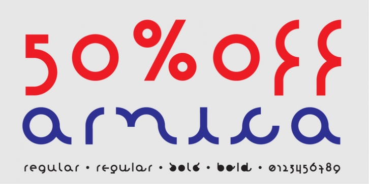 arnica font preview