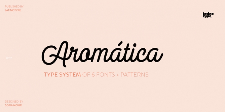 Aromatica font preview