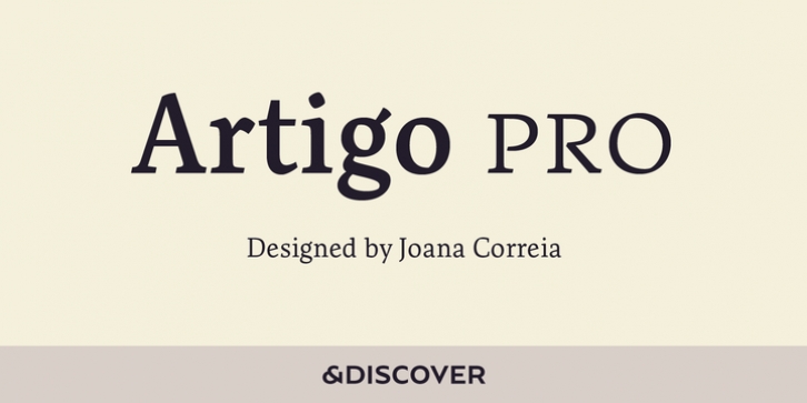 Artigo Pro font preview