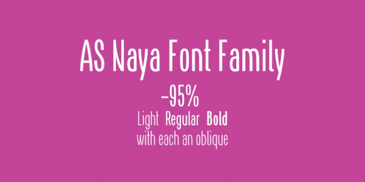 AS Naya font preview