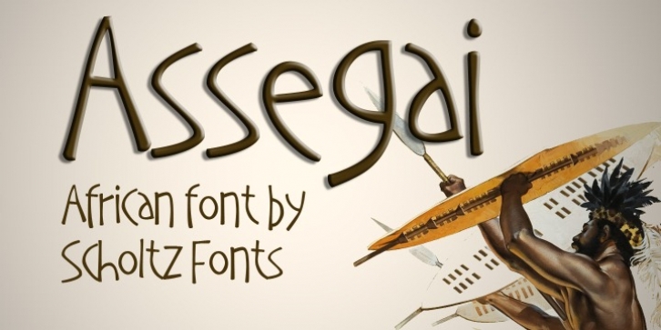 Assegai font preview