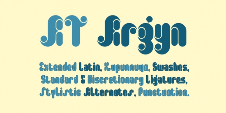 AT Argyn font preview