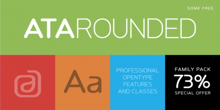 Ata Rounded font preview