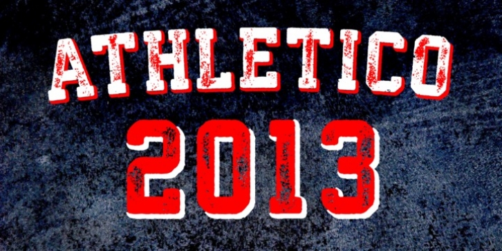 Athletico font preview