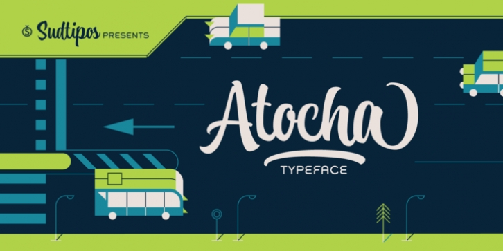 Atocha font preview