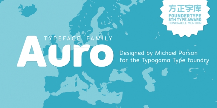 Auro font preview