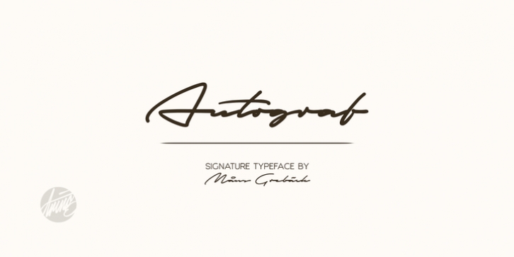 Autograf font preview