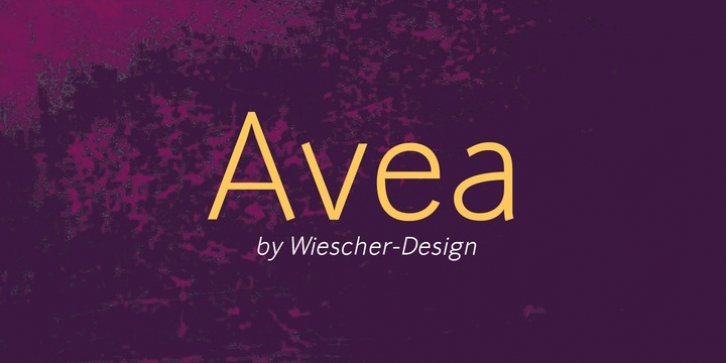 Avea font preview