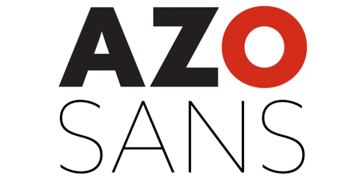 Azo Sans font preview