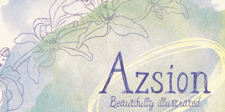 Azsion font preview