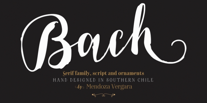 Bach font preview