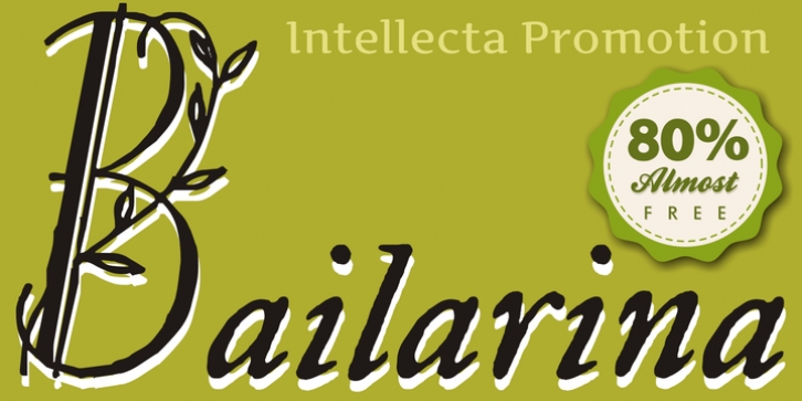 Bailarina font preview