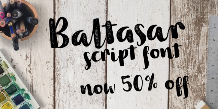 Baltasar font preview