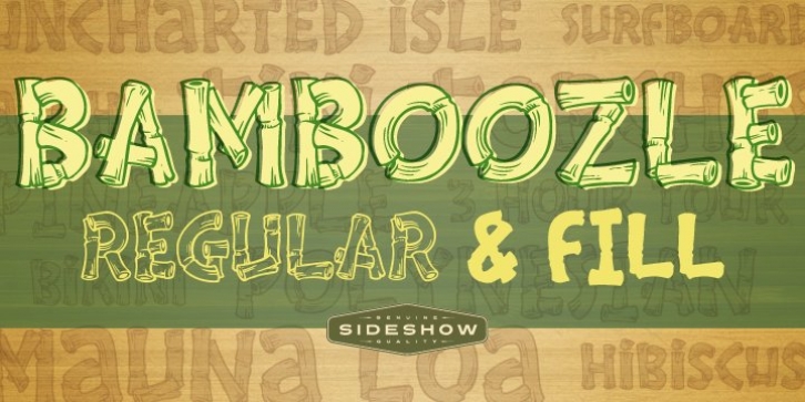 Bamboozle font preview