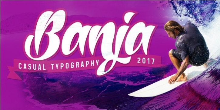 Banja font preview