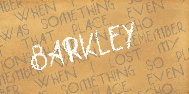 Barkley font preview