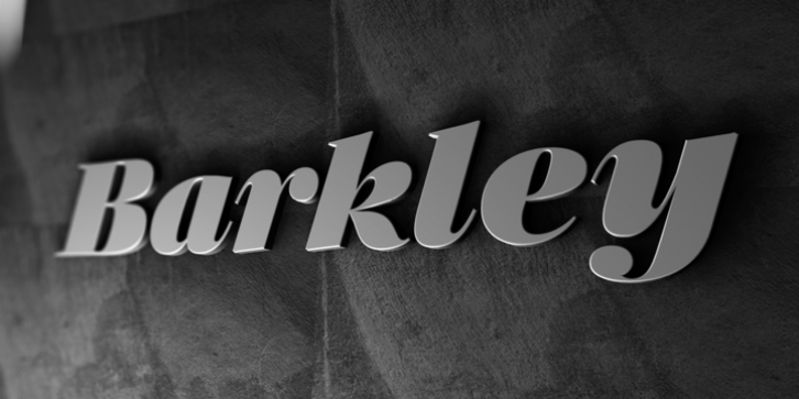 Barkley font preview