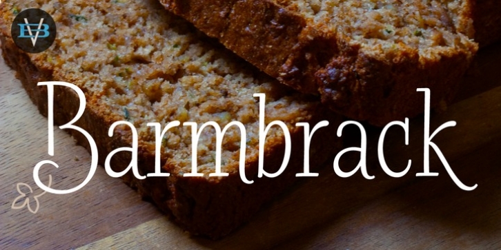 Barmbrack font preview