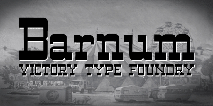 Barnum font preview