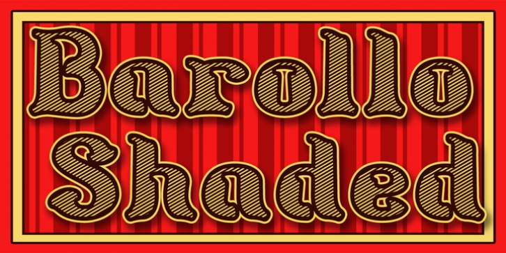 Barollo font preview