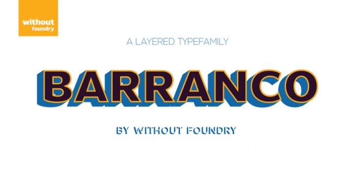 Barranco font preview