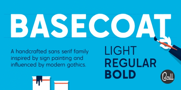 Basecoat font preview