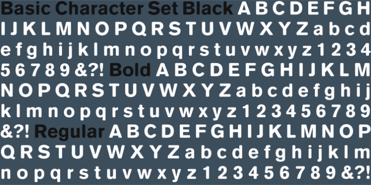 Basic Commercial Soft Rounded font preview