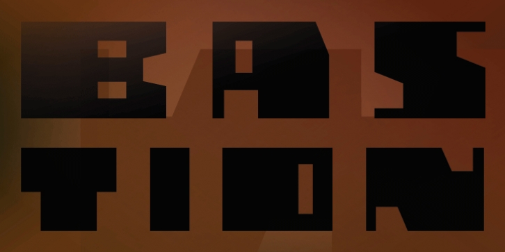 Bastion font preview