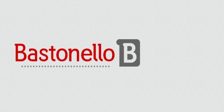 Bastonello font preview