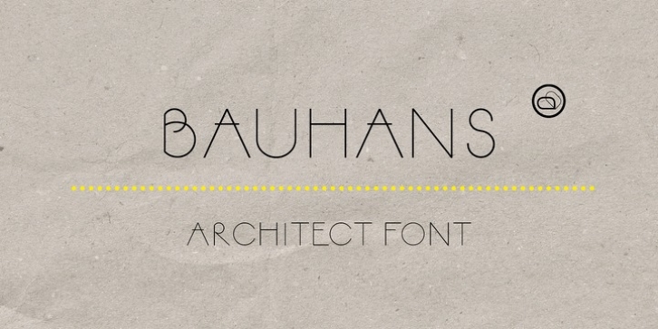 BAUHANS font preview