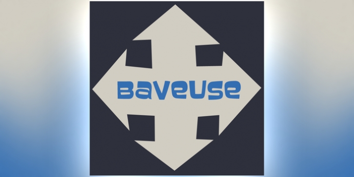 Baveuse font preview