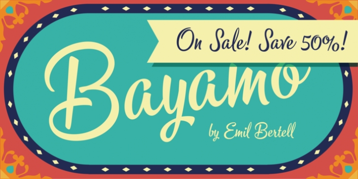 Bayamo font preview
