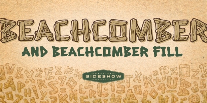 Beachcomber font preview