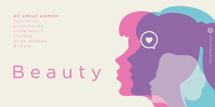 Beauty font preview