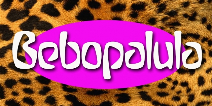 Bebopalula font preview