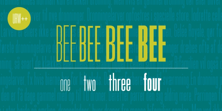 Bee font preview