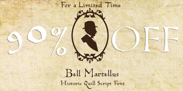 Bell Martellus font preview
