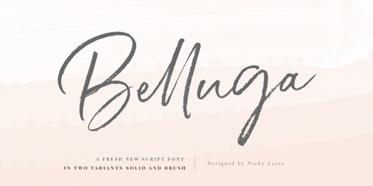 Belluga font preview