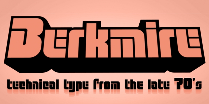Berkmire AOE font preview