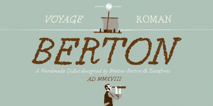 Berton font preview